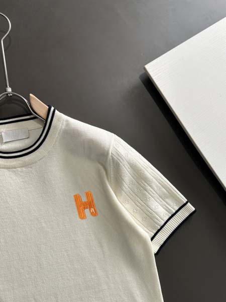 2026年4月20日新作HERMES半袖 tシャツ高品質/誕生日プレゼント/FF工場