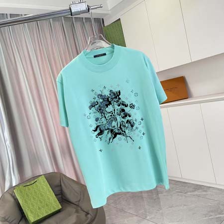 2026年4月22日新作Louis vuitton半袖 tシャツ高品質/誕生日プレゼント/FF工場