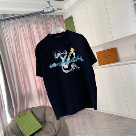 2026年4月22日新作Louis vuitton半袖 tシャツ高品質/誕生日プレゼント/FF工場