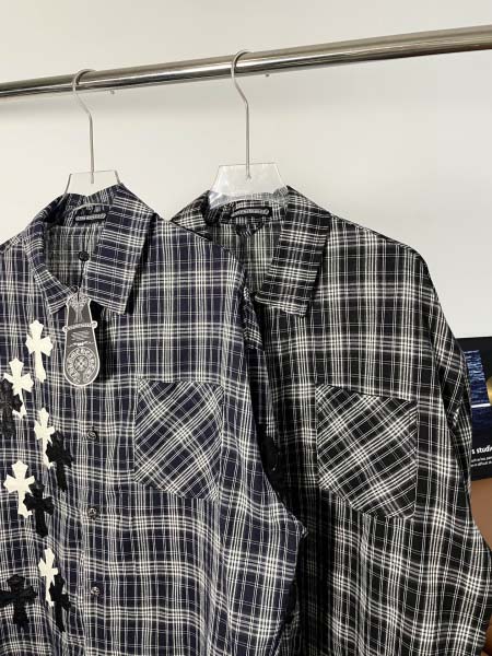 2026年4月22日新作Chrome Heartsシャツ高品質/誕生日プレゼント/FF工場