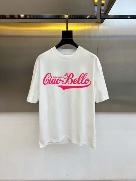 2026年4月22日新作BALENCIAGA半袖 tシャツ高品質/誕生日プレゼント/FF工場