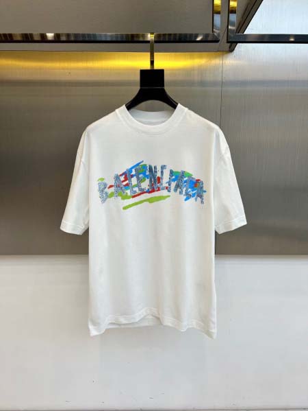 2026年4月22日新作BALENCIAGA半袖 tシャツ高品質/誕生日プレゼント/FF工場