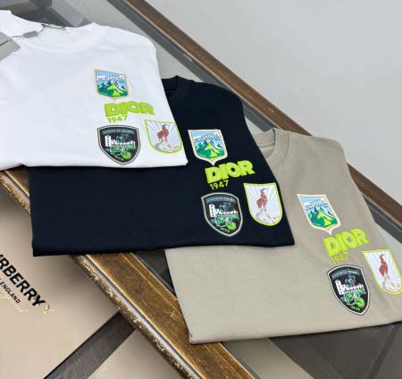 2026年4月23日春夏新作Dior半袖 tシャツ/誕生日プレゼント/FF工場