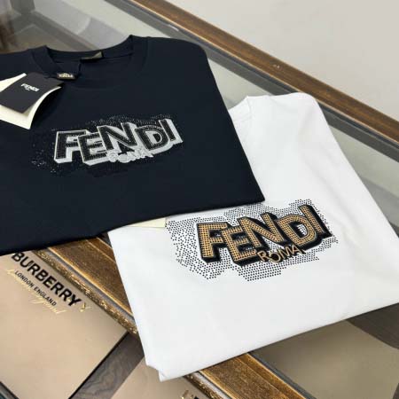 2026年4月23日春夏新作Fendi半袖 tシャツ/誕生日プレゼント/FF工場