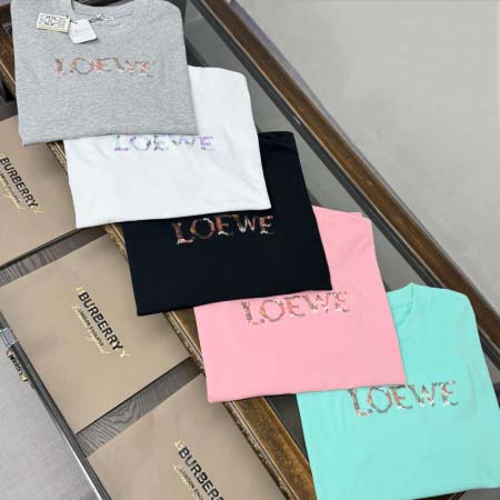 2026年4月23日春夏新作Loewe半袖 tシャツ/誕生日プレゼント/FF工場