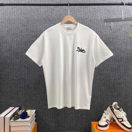 2026年4月23日春夏新作Dior半袖 tシャツ/誕生日プレゼント/FF工場