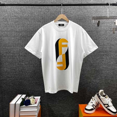 2026年4月23日春夏新作Fendi半袖 tシャツ/誕生日プレゼント/FF工場