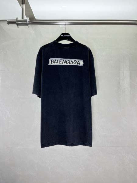 2026年4月24日春夏新作BALENCIAGA半袖 tシャツ高品質/誕生日プレゼント/FF工場