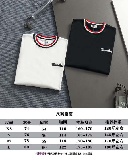 2026年4月27日春夏新作Moncler半袖 tシャツ激安高品質/誕生日プレゼント/FF工場