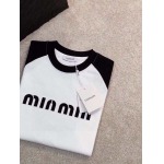 2026年4月11日入荷新作miumiu半袖Tシャツ春夏高品質超厳選★入手困難/B+工場