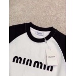 2026年4月11日入荷新作miumiu半袖Tシャツ春夏高品質超厳選★入手困難/B+工場