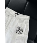 2026年4月11日入荷新作クロムハーツジーンズ 短パン春夏高品質超厳選★入手困難/B+工場