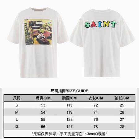 2026年4月13日春夏入荷新作SAINT短袖Tシャツ人気商...