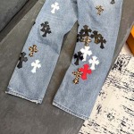 2026年4月15日新作Chrome Heartsジーパン高品質/誕生日プレゼント/FF工場