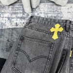 2026年4月15日新作Chrome Heartsジーパン高品質/誕生日プレゼント/FF工場