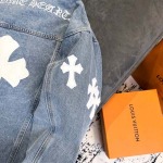 2026年4月15日新作Chrome Heartsジャケット高品質/誕生日プレゼント/FF工場