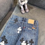 2026年4月15日新作Chrome Heartsジーパン高品質/誕生日プレゼント/FF工場