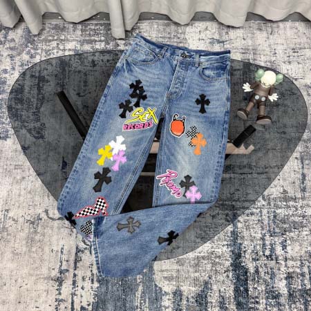 2026年4月15日新作Chrome Heartsジーパン高...