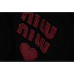 2026年4月16日新作MiuMiu半袖 tシャツ高品質/誕生日プレゼント/FF工場S-XL