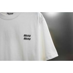 2026年4月16日新作MIUMIU半袖 tシャツ高品質/誕生日プレゼント/FF工場S-XL