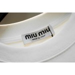 2026年4月16日新作MIUMIU半袖 tシャツ高品質/誕生日プレゼント/FF工場S-XL