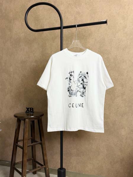 2026年4月20日新作Celine半袖 tシャツ高品質/誕...