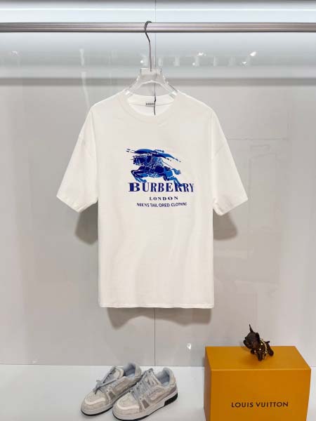 2026年4月20日新作Burberry半袖 tシャツ高品質...