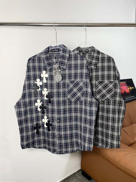 2026年4月22日新作Chrome Heartsシャツ高品...