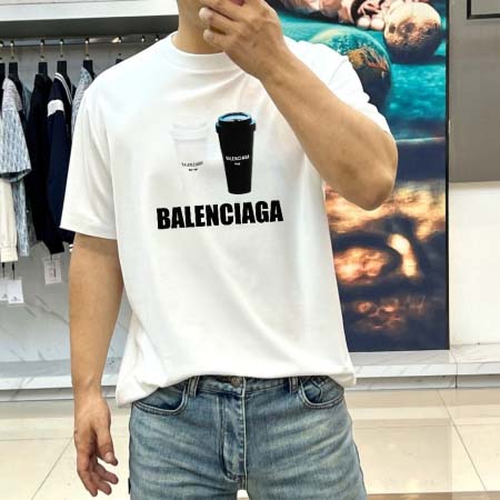 2026年4月22日新作BALENCIAGA半袖 tシャツ高...
