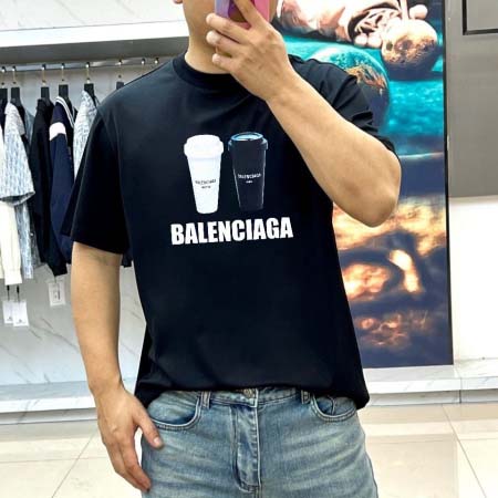 2026年4月22日新作BALENCIAGA半袖 tシャツ高...
