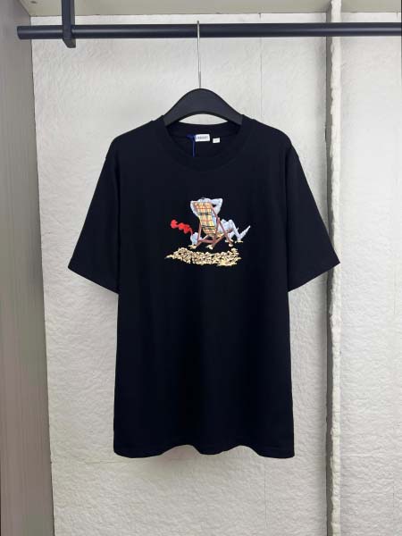 2026年4月23日春夏新作Burberry半袖 tシャツ高...