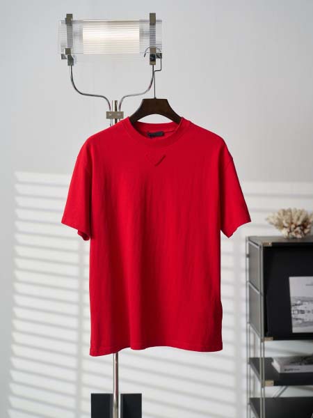 2026年4月23日春夏新作Prada半袖 tシャツ高品質/...