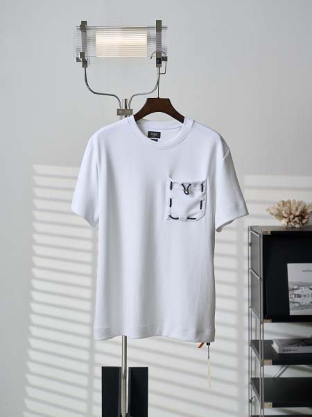 2026年4月23日春夏新作Fendi半袖 tシャツ高品質/...