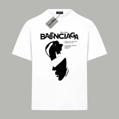 2026年4月23日春夏新作BALENCIAGA半袖 tシャ...