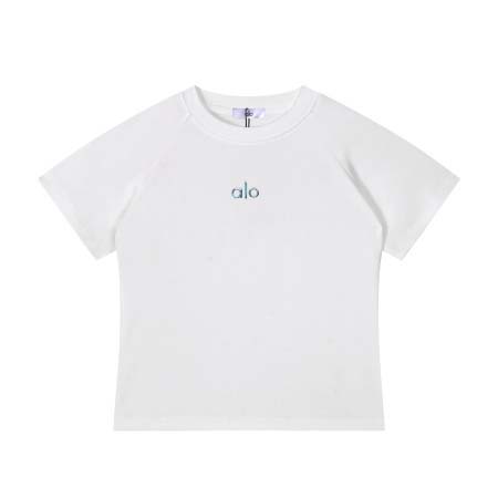 2026年4月23日春夏新作Alo 女性用半袖 tシャツ高品...