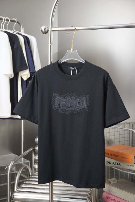2026年4月23日春夏新作Fendi半袖 tシャツ/誕生日...