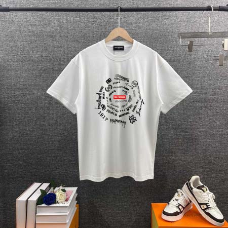 2026年4月23日春夏新作Balenciaga半袖 tシャ...