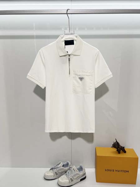 2026年4月23日春夏新作Prada半袖 tシャツ/誕生日...