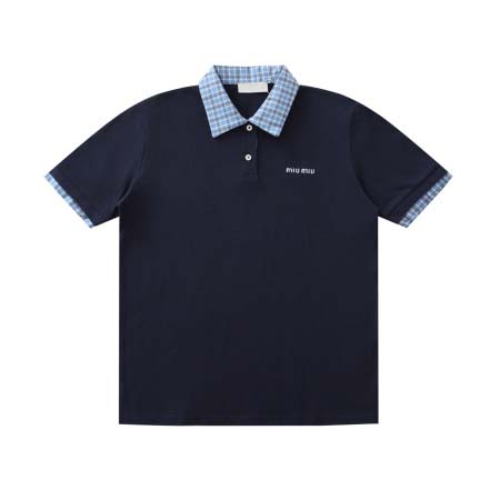 2026年4月24日春夏新作MIUMIU半袖 tシャツ女性高...