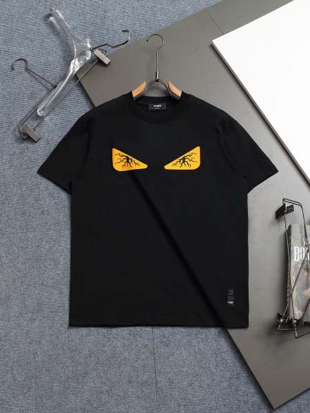 2026年4月27日春夏新作Fendi半袖 tシャツ激安高品...