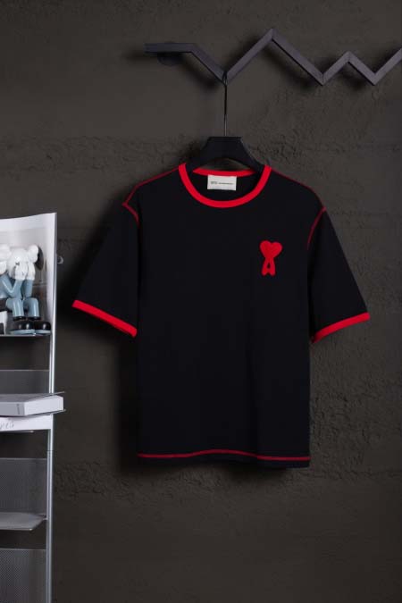 2026年4月27日春夏新作AMI半袖 tシャツ激安高品質/...