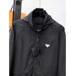 2026年4月27日春夏新作Pradaジャケット激安高品質/誕生日プレゼント/FF工場