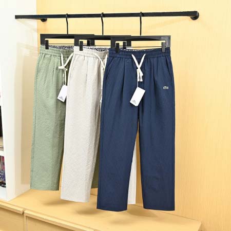 2026年5月13日春夏入荷新作LACOSTEスラックス人気商品/FX工場