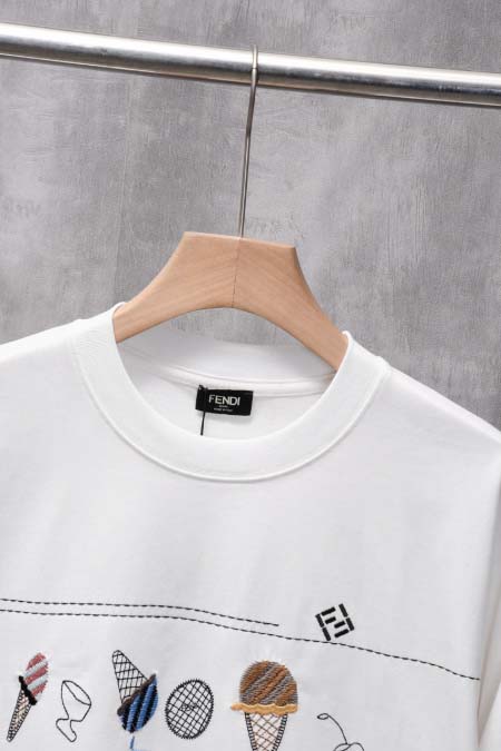 2026年6月17日春夏新作FENDI半袖 tシャツ高品質人気の商品/YGY工場