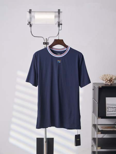 2026年6月16日春夏新作FENDI半袖 tシャツ原版復刻...