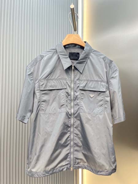 2026年6月16日春夏新作PRADA半袖 tシャツ高品質人...