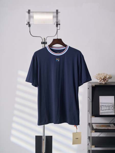 2026年6月16日春夏新作Fendi半袖 tシャツ高品質人...