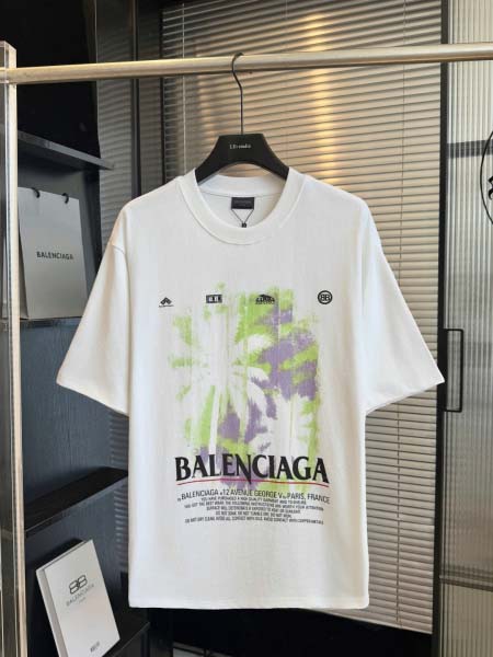 2026年6月18日春夏新作Balenciaga半袖 tシャ...