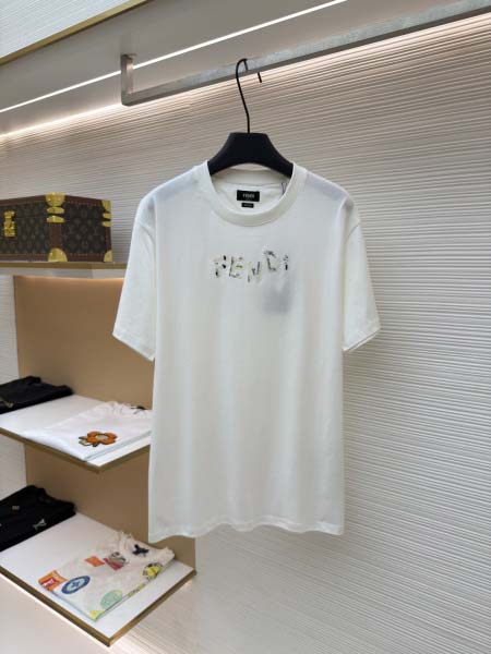 2026年6月18日春夏新作Fendi半袖 tシャツ高品質人...
