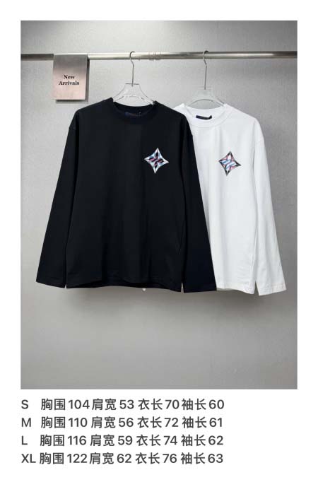 2026年8月27日秋冬新作Louis Vuitton長袖tシャツ高品質人気の商品/YGY工場